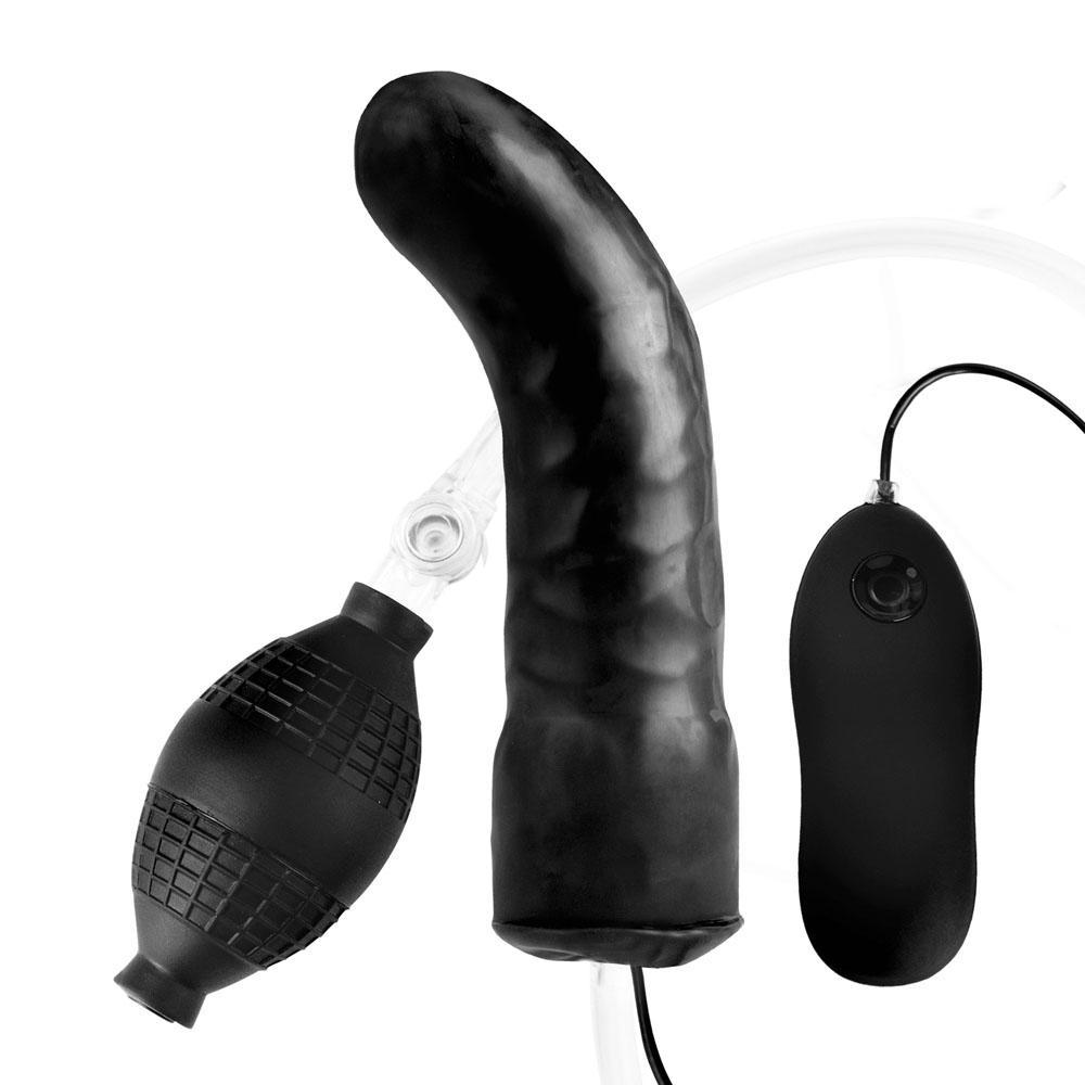Lux Fetish 6" Inflatable Vibrating Dildo Sex-Deviant-Shop Lux Fetish 6" Inflatable Vibrating Dildo Sex-Deviant-Shop