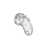Mancage Model 1 Chastity 3.5 Inch Cock Cage -  Transparent