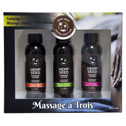 Massage a Trois - Massage Lotion 3 Pack