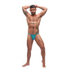 Mesh Rib Posing Strap - One Size - Blue