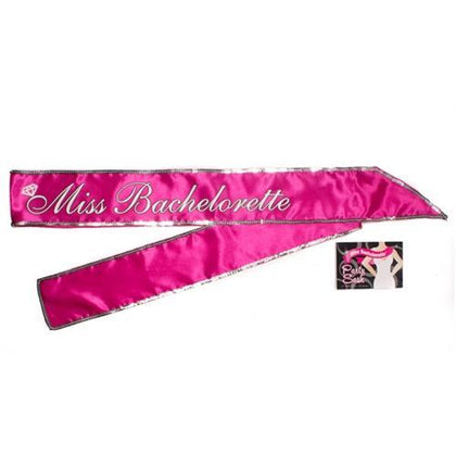 Miss Bachelorette Sash - Hot Pink