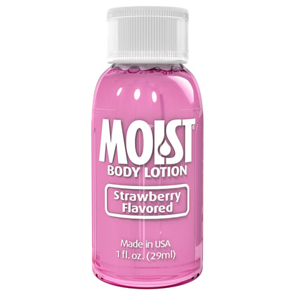 Moist Flavored - Strawberry - 1 Fl. Oz.