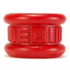 Neo 1.25 Inch Short Ball Stretcher Squishy  Silicone - Red