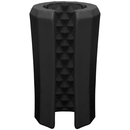 Optimale - Truskyn Silicone Stroker - Beaded -  Black