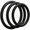 Optimale 3 C Ring Set - Thin - Black