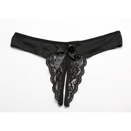 Panty Spandex W/box Accent Black - Os