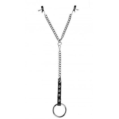 Penitentiary Nipple Clamps and Cockring Set