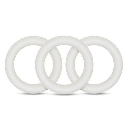 Performance - Vs2 Pure Premium Silicone Cockrings - Small - White