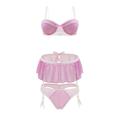 Pink Lady 3 Piece Set - Strawberry Cream -  Medium/ Large