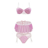 Pink Lady 3 Piece Set - Strawberry Cream -  Medium/ Large