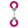 Pleasure Furry Handcuffs - Pink