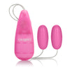 Pocket Exotics Vibrating Double Pink Passion Bullets - Pink