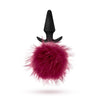Pom Plugs Fur Pom Pom - Burgundy