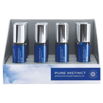 Pure Instinct Pheromone Fragrance Oil True Blue Roll on 12 Pc Display