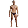 Radical Sport - Zipper Thong - Small/ Medium -  Wine