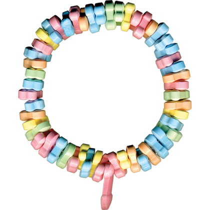 Rainbow Penis Candy Necklace