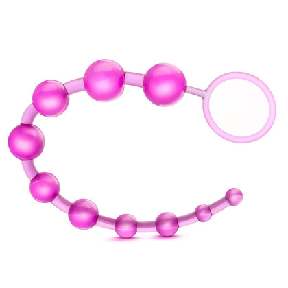 Sassy 10 Anal Beads - Pink