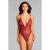 Savannah Teddy - Maroon - Large