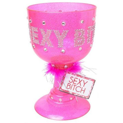 Sexy Bitch Pimp Cup Dark - Pink