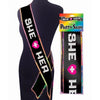 She Plus Her Sash