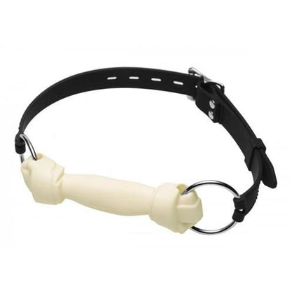 Silicone Bone Gag - White