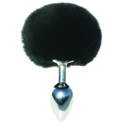 Sincerely Metal Bunny Butt Plug - Black