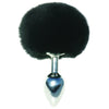 Sincerely Metal Bunny Butt Plug - Black