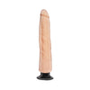 Skinsations Vibrating 8 Inch Dong - Heat Wave
