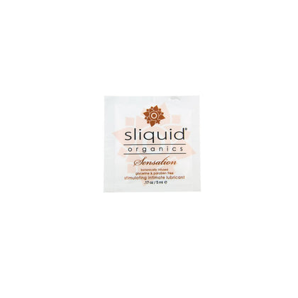 Sliquid Organics Sensations Pillow Pack p.o.p .17 Fl. Oz. - 60 Count Display