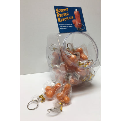 Spermy Pecker Keychain - 24 Count Bowl