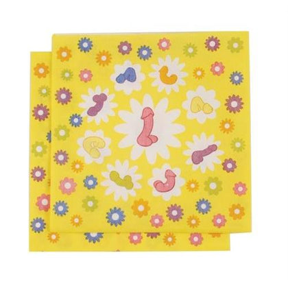 Super Fun Penis Party Napkins - 8 Count