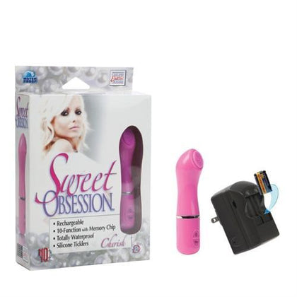 Sweet Obsession Cherish Rechargeable Massager -  - Pink