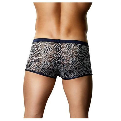 Swirl Lace Cutout Mini Short -  Small