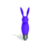 The 9's Silibus Silicone Bunny Bullet - Purple