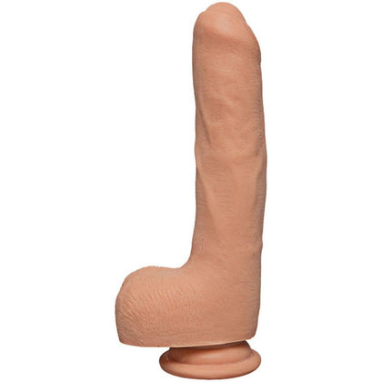 The D - Uncut D - 9 Inch With Balls - Ultraskyn - Vanilla