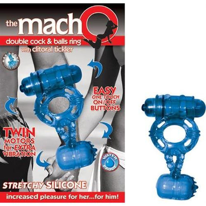 The Macho Double Blue - Cock and Balls