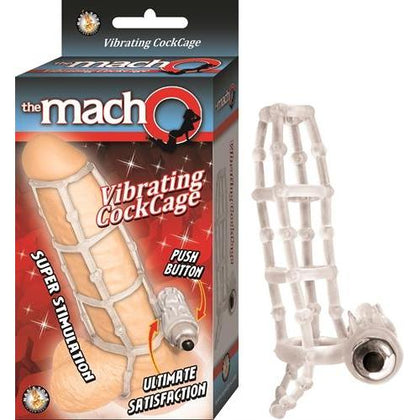 The Macho Vibrating Cockring - Clear