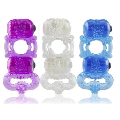 The Tri-O Triple Pleasure Ring - Each - Assorted Colors