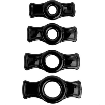 Titanmen Cock Ring Set - Black