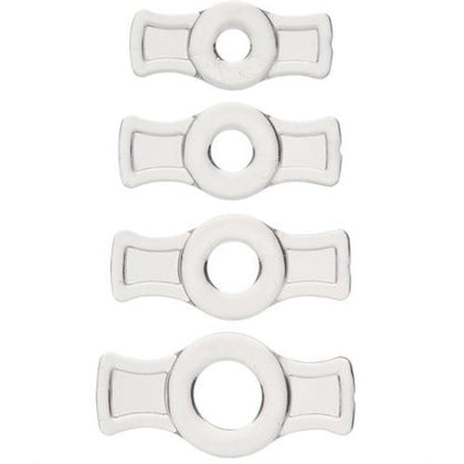 Titanmen Tools Cock Ring Set - Clear