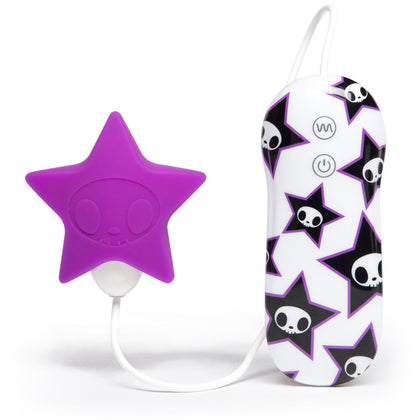Tokidoki 10 Function Silicone Clitoral Vibrator -  Star - Purple