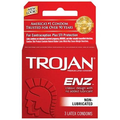 Trojan Enz Non-Lubricated Condoms - 3 Pack