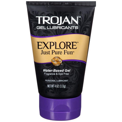 Trojan Explore Water-Based Gel Lubricant - 4 Fl.  Oz.