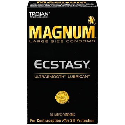 Trojan Magnum Ecstasy Ultrasmooth - 10 Pack