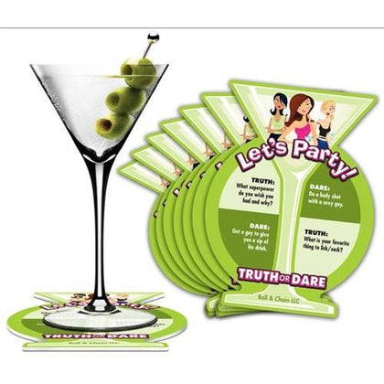 Truth or Dare Party Coasters - 8 Count
