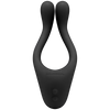 Tryst Multi Erogenous Zone Silicone Massager - Black
