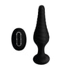 Under Control Silicone Vibrating Anal Plug With Remote Control