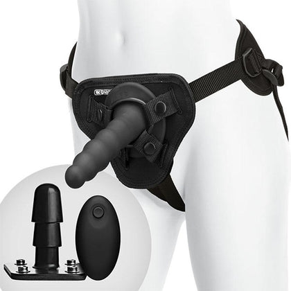 Vac-U-Lock - Ripple Pleasure Set - Vibrating -  Black