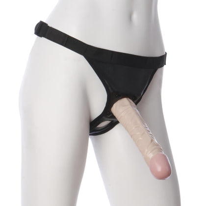 Vac-U-Lock 8-Inch Classic Dong With Ultra Harness