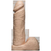 Vac-U-Lock 8 Inch Realistic Cock - White
